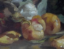 Vente tableau 19e 20e si&egrave;cle - Nature Morte - Tableau de Prado - Huile sur carton